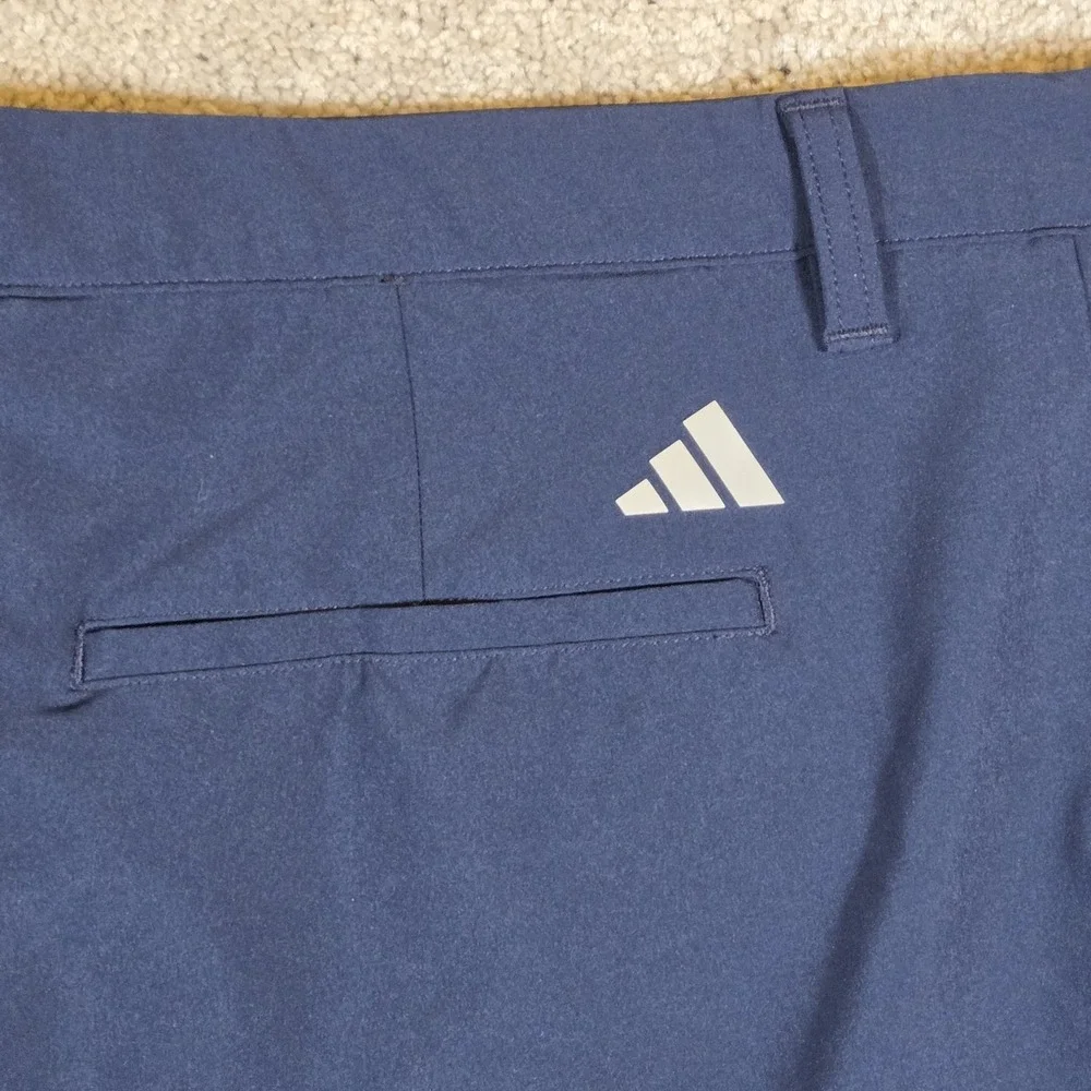 Adidas Ultimate 365 Golf Shorts Mens Size 40 Navy Blue Stretch